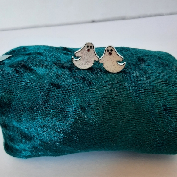 Halloween Costumes Jewelry - Six Creepy & Spooky Enamel Post & Dangle Earrings - Picture 7 of 16